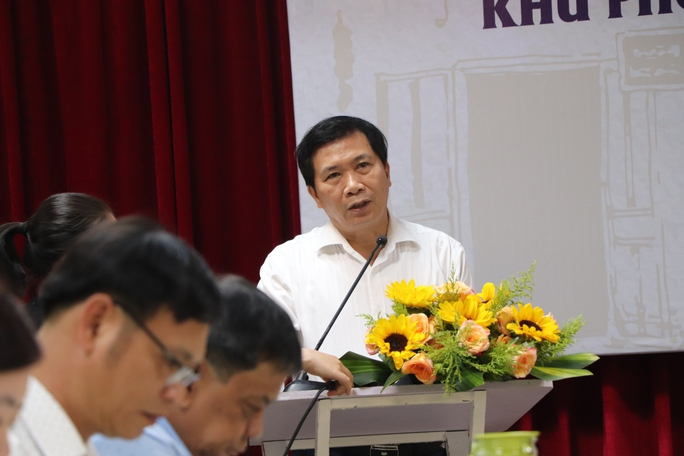 Chủ tịch UBND TP Hội An ông Nguyễn Văn Sơn thông tin tới báo chí.