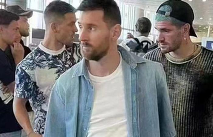 Messi và đồng đội có mặt tại Trung Quốc chuẩn bị đấu giao hữu với tuyển Úc.