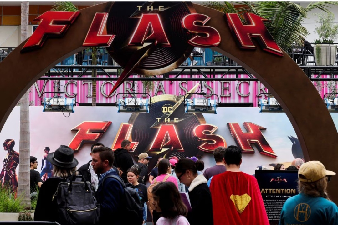 Buổi ra mắt thế giới của 'The Flash', ở Hollywood, Los Angeles, California, Hoa Kỳ, ngày 12 tháng 6 năm 2023. Ảnh: REUTERS/Mike Blake