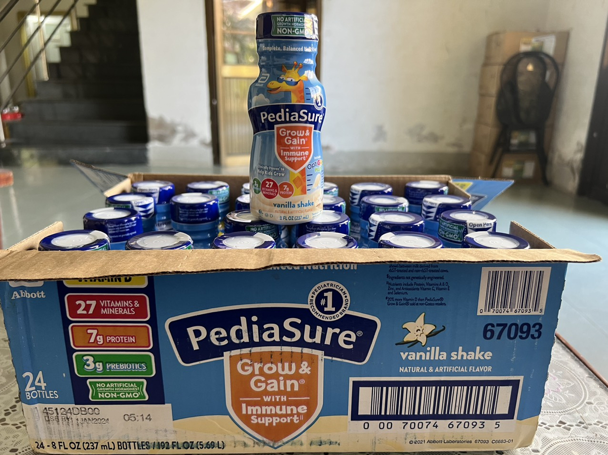 1.320 chai sữa dinh dưỡng nhãn hiệu PedeaSure 1 có dấu hiệu nhập lậu