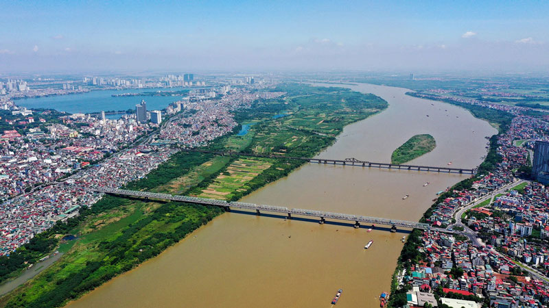 Hà Nội sẽ phát triển các đô thị vệ tinh hai bên sông Hồng