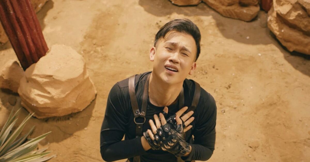Hình ảnh Dương Triệu Vũ trong MV.