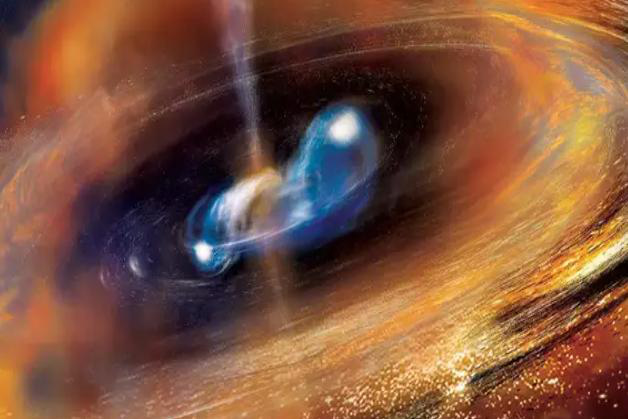 Các nhà khoa học nói rằng JWST lần đầu tiên nhận được dấu hiệu của một kilonova. (Ảnh minh họa: NASA)