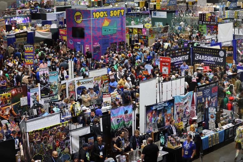 Những người tham dự chuỗi sự kiện Comic - Con International ở San Diego (California, Hoa Kỳ). (Ảnh: REUTERS/Mike Blake)