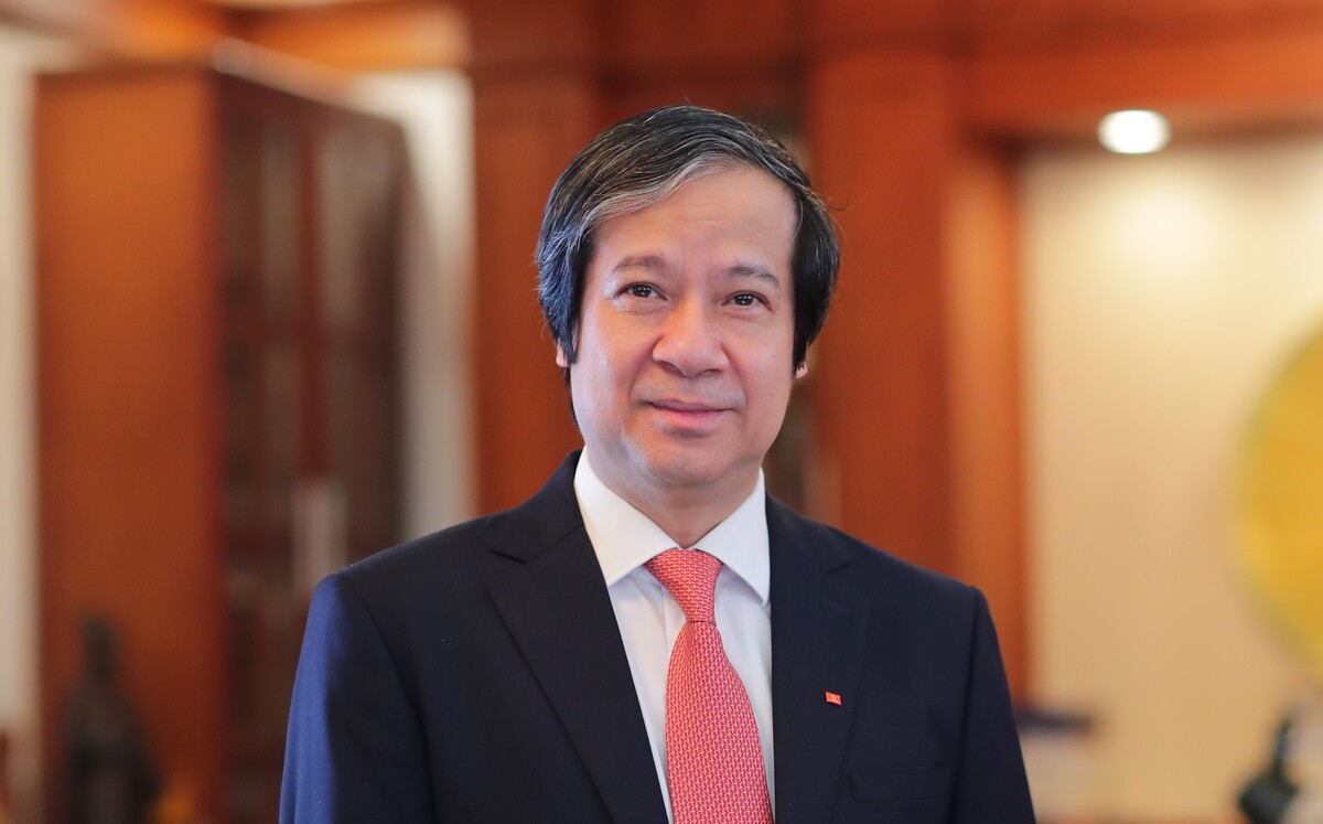 Bộ trưởng Bộ Giáo dục và Đào tạo Nguyễn Kim Sơn. (Ảnh: MOET)