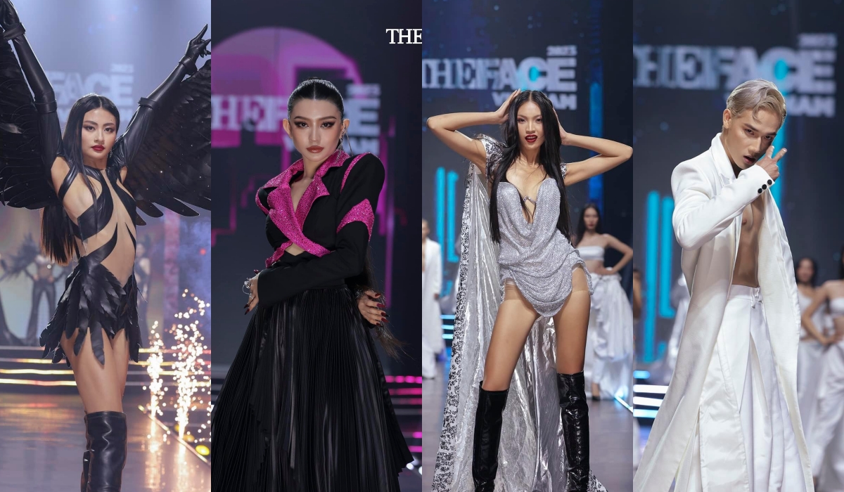 Top 4 của 'The Face Vietnam 2023' hoàn toàn 'lột xác' trong đêm chung kết.