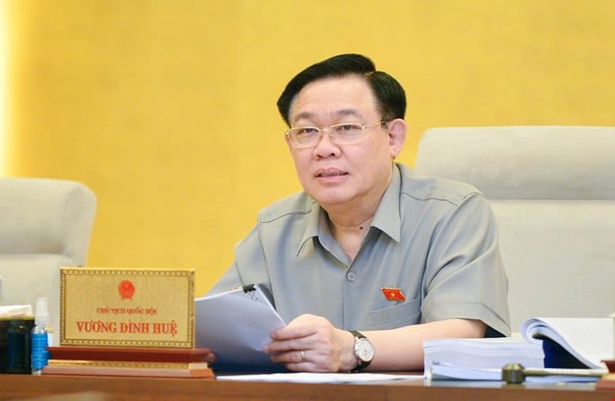 Chủ tịch Quốc hội Vương Đình Huệ nêu một số vấn đề về dự án Luật Thủ đô (sửa đổi)