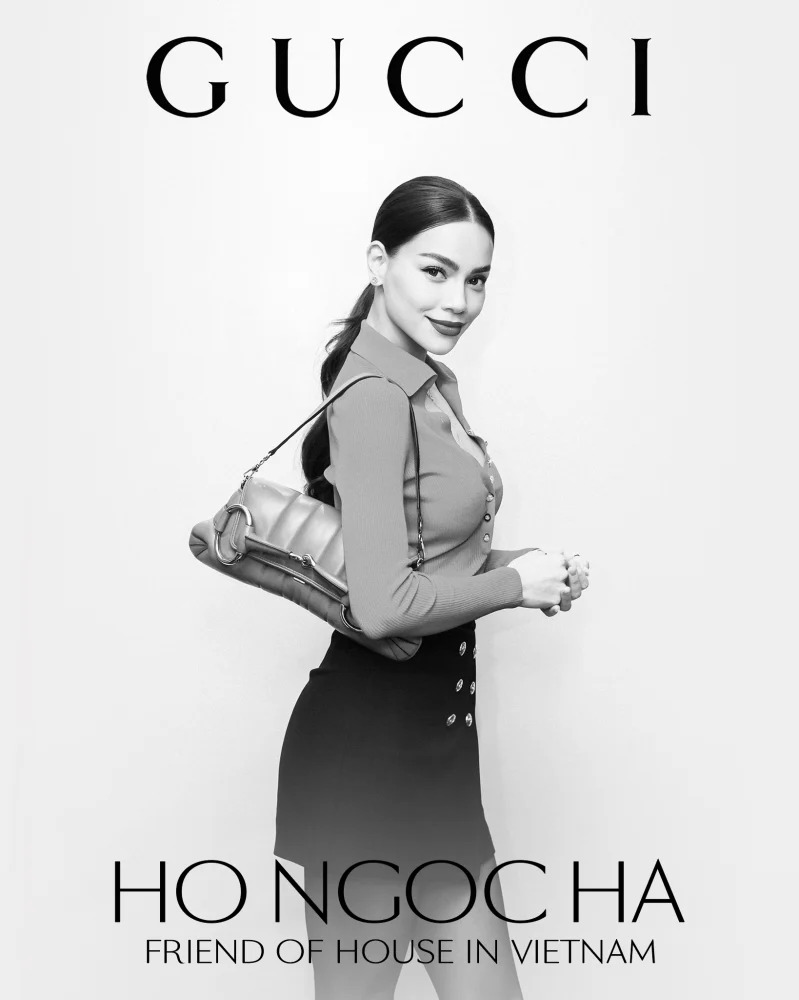 Gucci công bố Hồ Ngọc Hà là 'Friend of house in Vietnam'