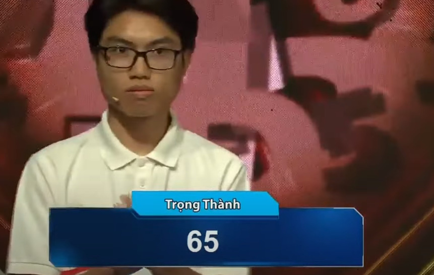 Trọng Thành dẫn đầu 'Khởi động' với 65 điểm.