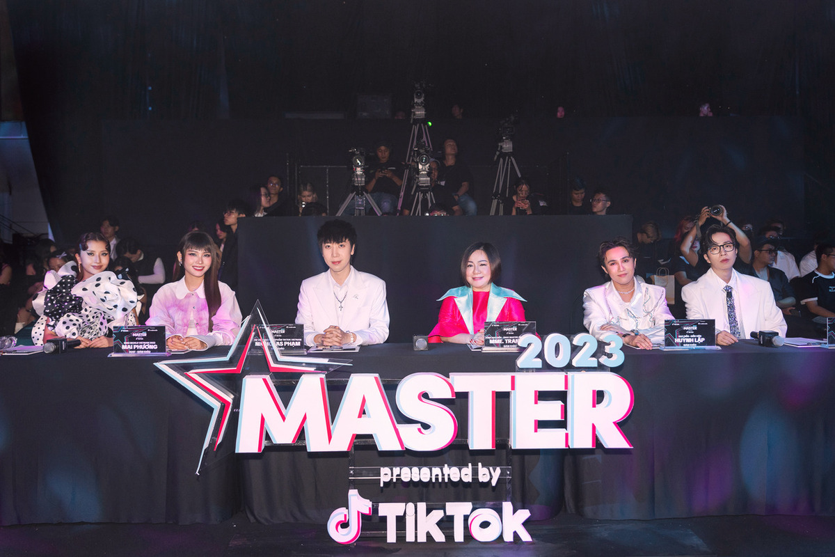 Dàn ban giám khảo xuất hiện tại Đêm Gala Master 2023 by TikTok