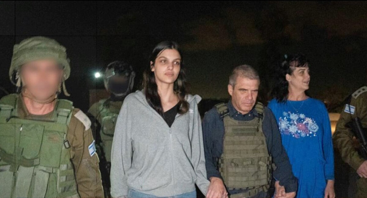 Bà Judith Raanan và cô con gái Natalie được Hamas trả tự do vào ngày 20/10.