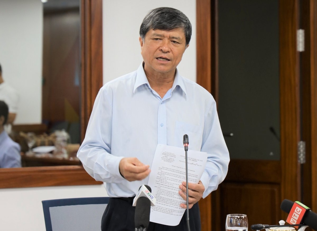 Ông Nguyễn Văn Hiếu - Giám đốc Sở Giáo dục và Đào tạo TP HCM. (Ảnh: TVU). 