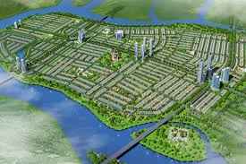 Phối cảnh dự án Khu đô thị sinh thái ven sông Hòa Xuân - giai đoạn 2.