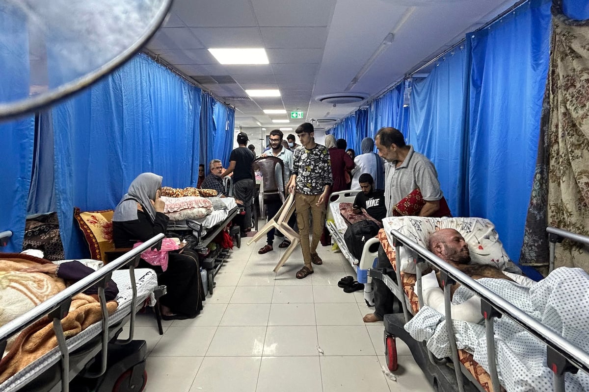 Các bệnh viện ở Dải Gaza gần như đã chật kín.