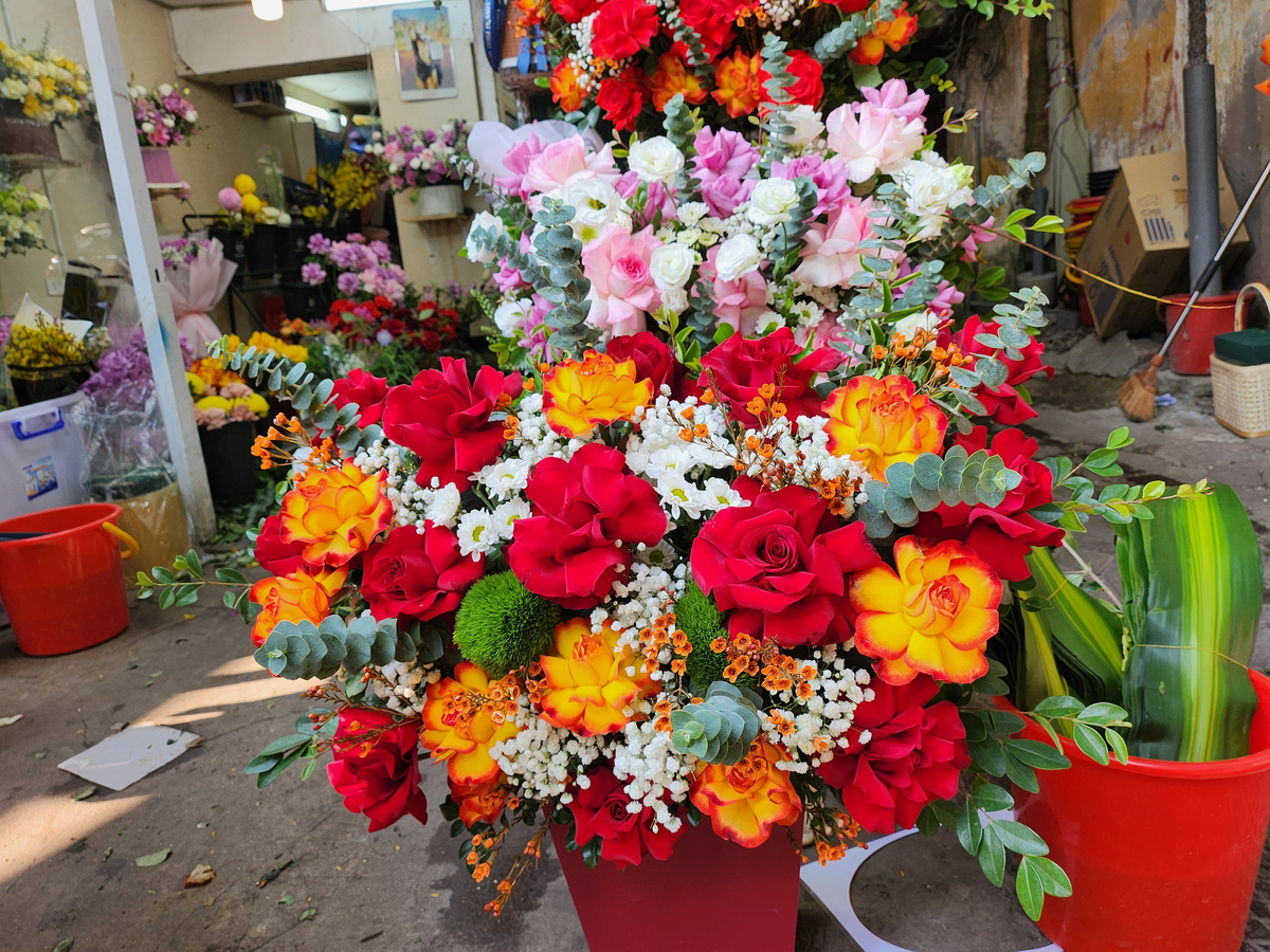 Chị Đ. một khách hàng mua hoa chia sẻ: 
