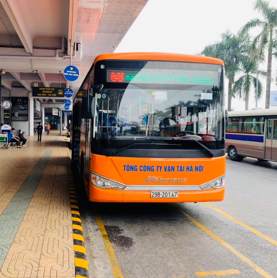 Transerco nghiên cứu mở thêm tuyến buýt nhanh tới sân bay Nội Bài. (Ảnh: B.E.)