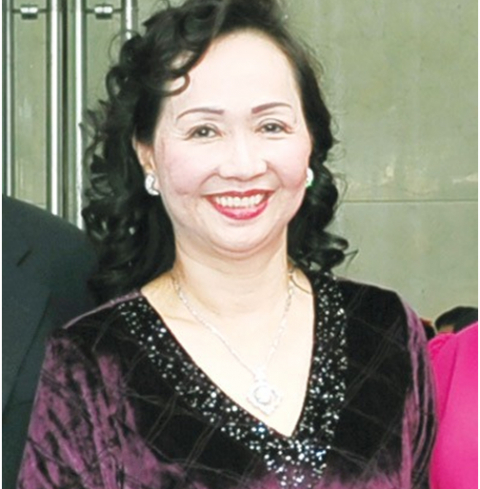 Bà Trương Mỹ Lan - Chủ tịch Tập đoàn Vạn Thịnh Phát. (Ảnh: VGP)  