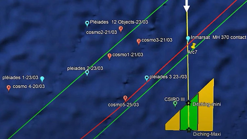 Khu vực tìm kiếm MH370 do các chuyên gia đề xuất. (Ảnh: News.com.au)  