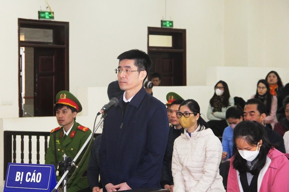 Bị cáo Hoàng Văn Hưng tại phiên xử.