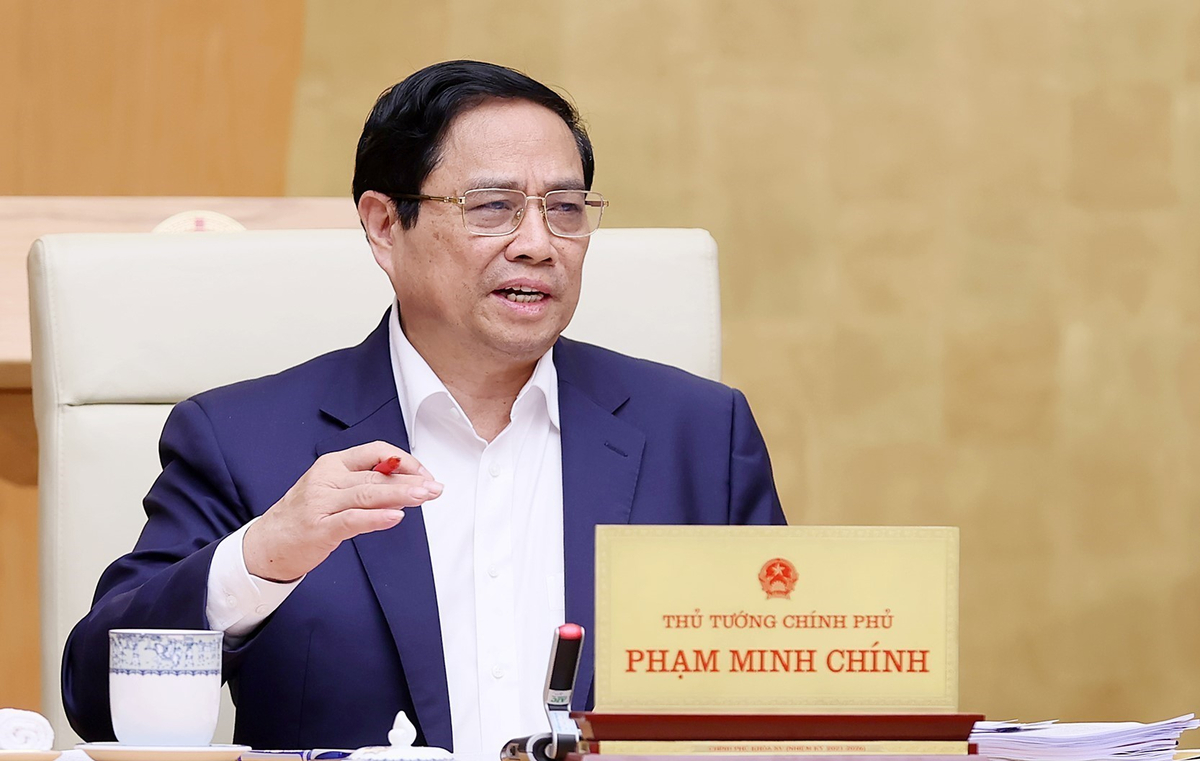 Thủ tướng Chính phủ Phạm Minh Chính chỉ đạo các giải pháp quản lý thị trường vàng