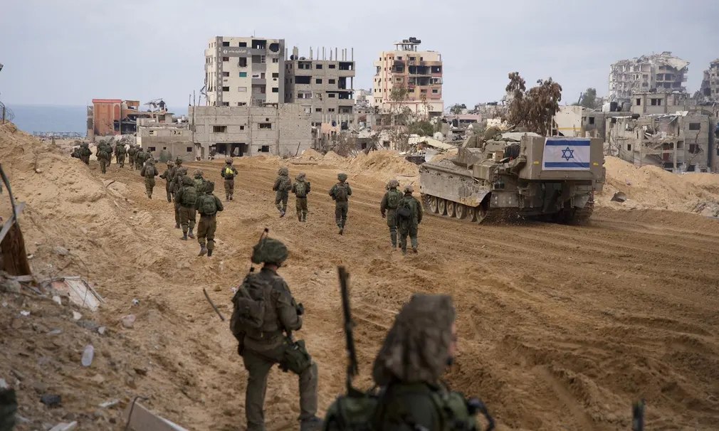 Binh sĩ Israel hoạt động ở Dải Gaza. (Ảnh: AFP/Getty Images)