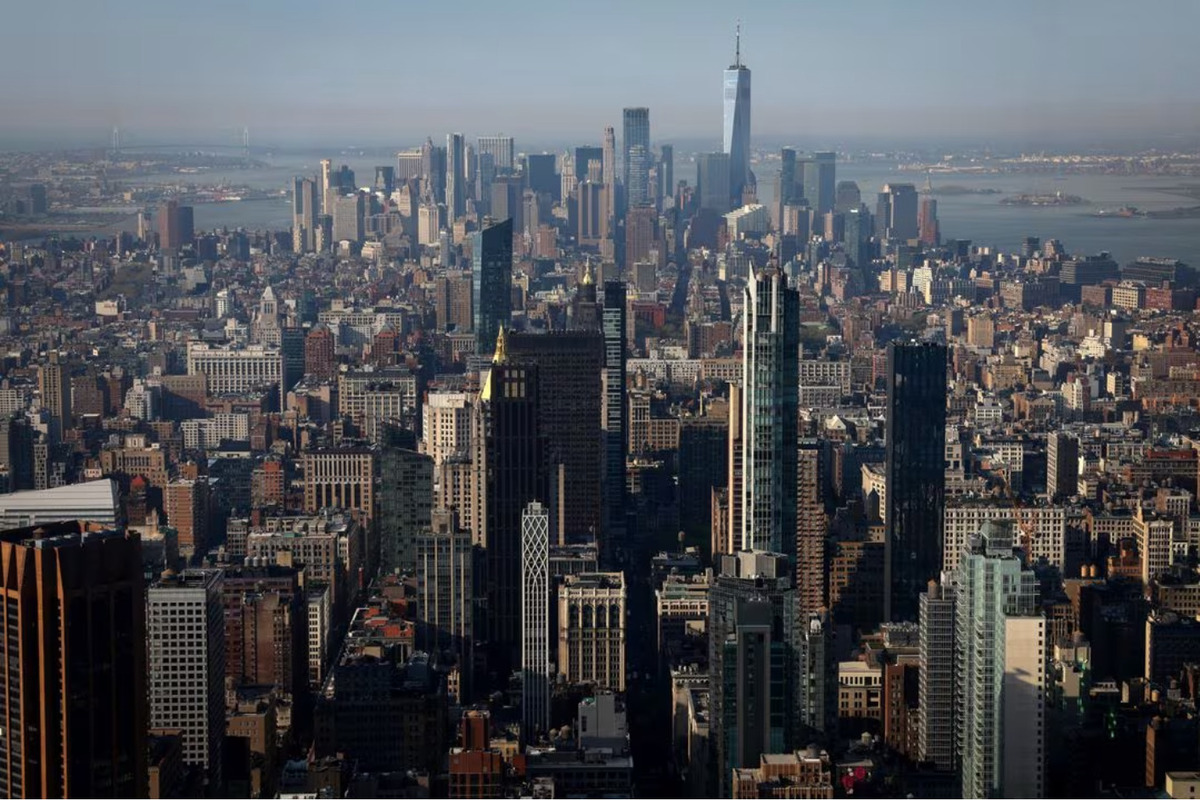 Manhattan, Thành phố New York, Hoa Kỳ, ngày 14 tháng 4 năm 2023. Ảnh REUTERS/Mike Segar