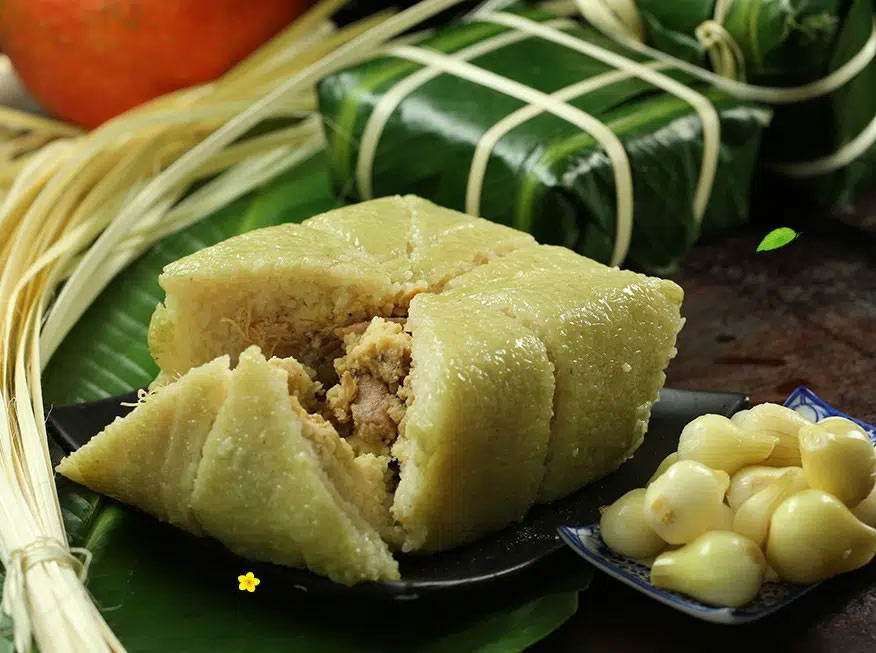 Bánh chưng là những món ăn truyền thống không thể thiếu trong dịp Tết Nguyên Đán ở miền Bắc nước ta. 