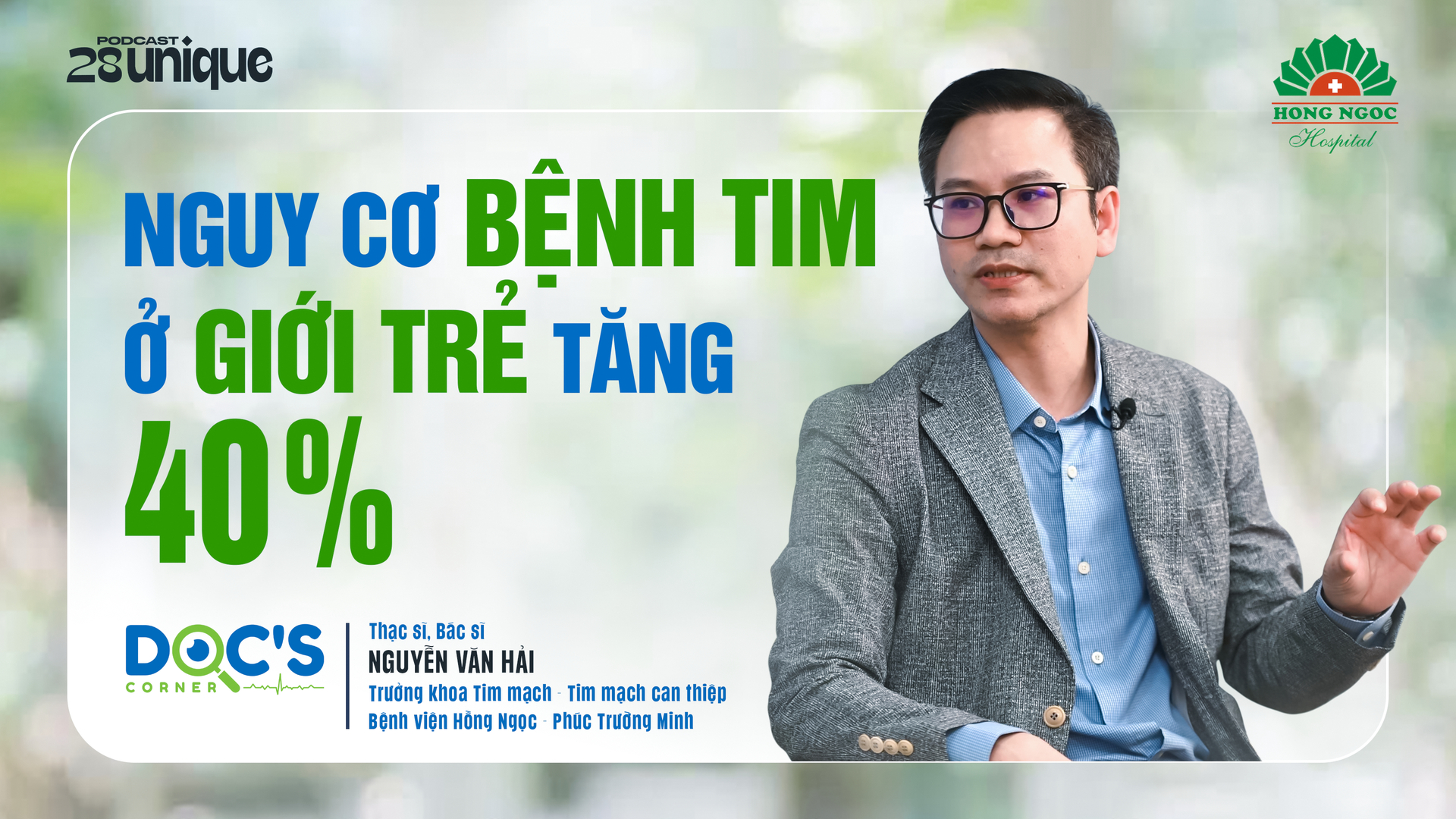 Nguy cơ bệnh tim ở giới trẻ tăng 40%
