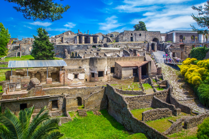 Thành phố cổ Pompeii của Ý ngày nay