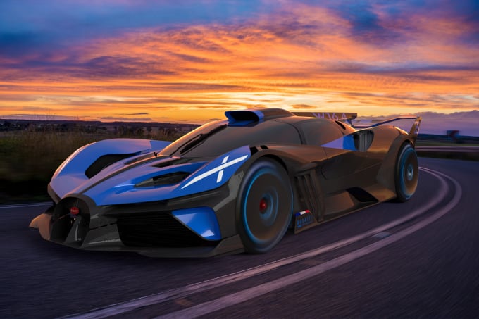 Phiên bản đặc biệt của Chiron - Bugatti Bolide trị giá 100 tỷ VNĐ