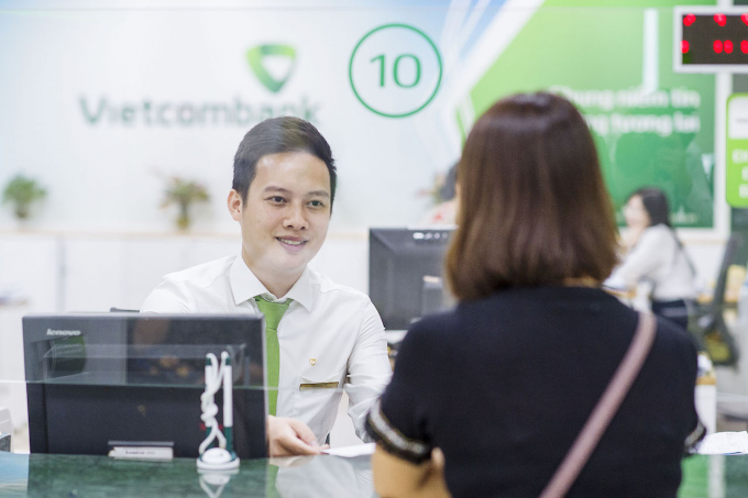 Tỷ trọng của tiền gửi không kỳ hạn (CASA) của ngân hàng Vietcombank đạt khoảng 35,7%.