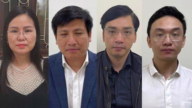 4 cán bộ Cục Lãnh sự bị bắt vì nhận hối lộ: Nguyễn Thị Hương Lan, Đỗ Hoàng Tùng, Lê Tuấn Anh, Lưu Tuấn Dũng