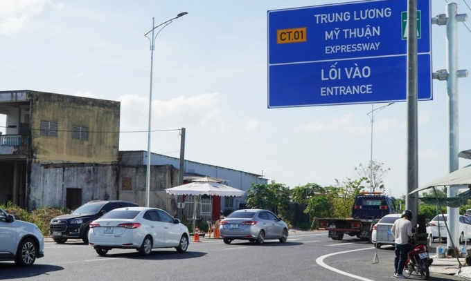 Sau 15 ngày phục vụ người dân lưu thông trong dịp Tết, kể từ 0h ngày 11/2 cao tốc Trung Lương - Mỹ Thuận dừng vận hành theo kế hoạch