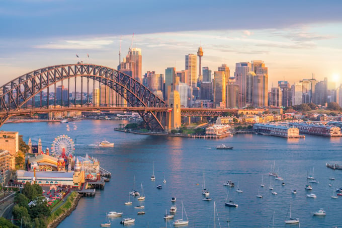 Sydney là thành phố thu hút du khách yêu thích lối sống năng động.