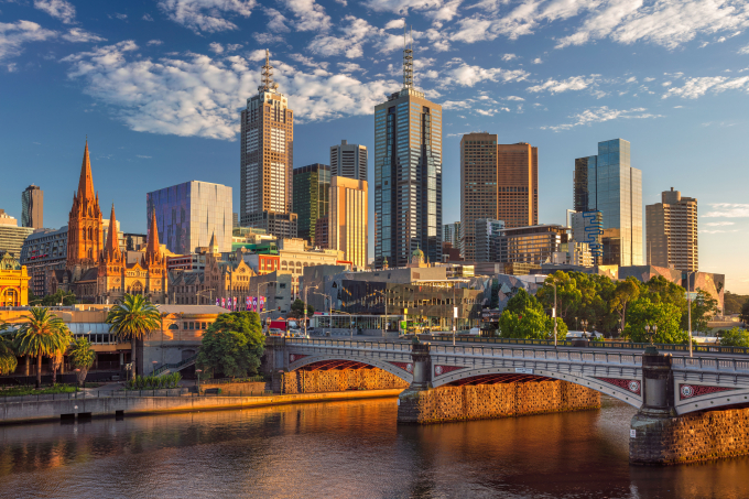 Melbourne ít xô bồ với chi phí thuê địa điểm lưu trú thấp hơn.