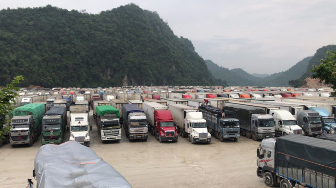 Các container vẫn tồn đọng tại cửa khẩu tỉnh Lạng Sơn | Ảnh minh hoạ