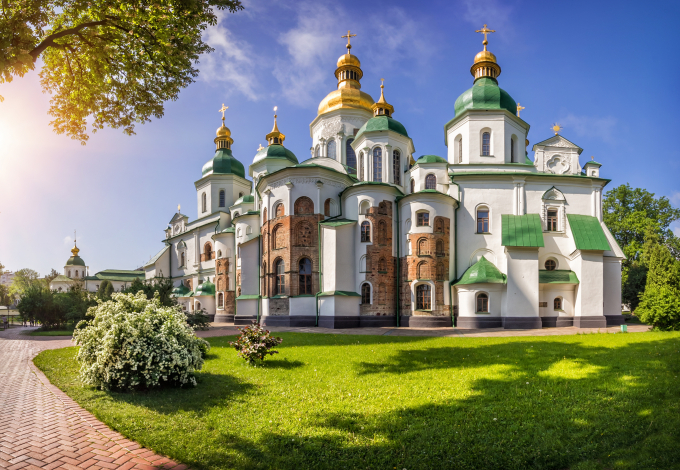 Nhà thờ Thánh Sophia có từ thế kỷ 11 tại Kiev, Ukraine