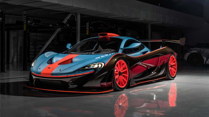 McLaren P1 GTR-18 Lanzante 3,7 triệu USD | Ảnh: Motor1