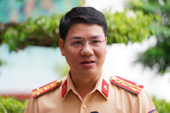 Đại tá Đỗ Thanh Bình, Phó Cục trưởng Cục CSGT | Ảnh: CAND