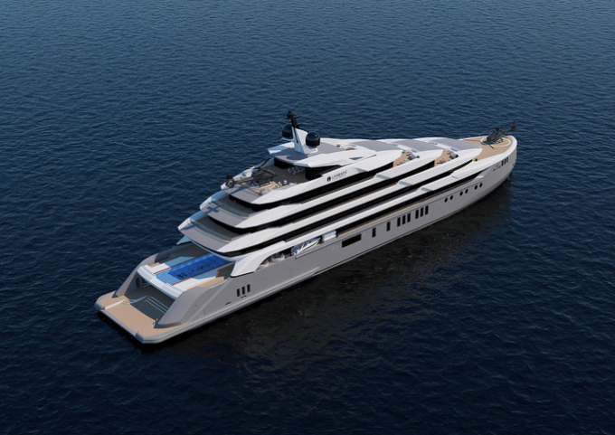 Cặp du thuyền tên La Siesta Superyacht được đầu tư lên đến 30 triệu USD, tương đương hơn 700 tỷ đồng | Ảnh: LD