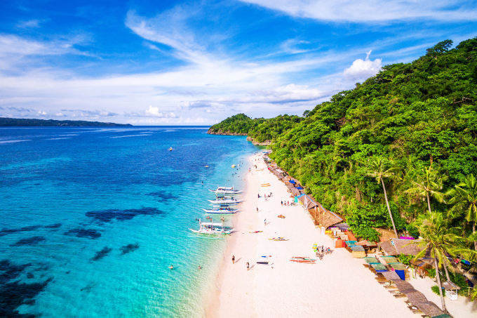 Cảnh biển tuyệt đẹp tại Đảo Boracay