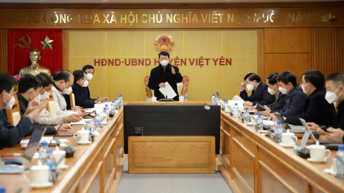 Ban Chỉ đạo thực hiện Nghị quyết 162-NQ/TU của Tỉnh ủy Bắc Giang.