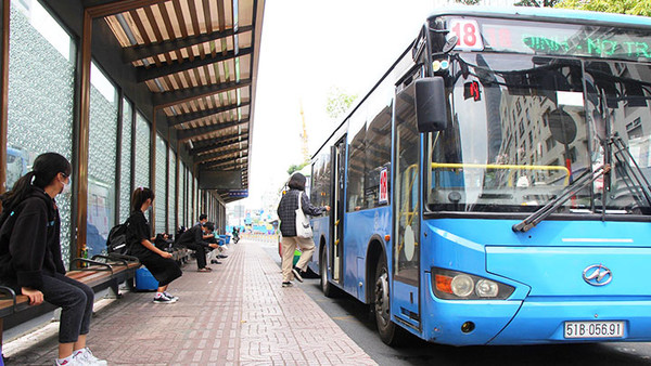 Xe buýt tại TP.HCM được tăng chuyến và kéo dài thời gian hoạt động để phục vụ nhu cầu đi lại | Ảnh minh hoạ