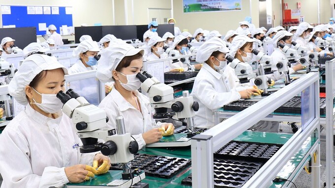 Công ty TNHH Hosiden Việt Nam đang nỗ lực để duy trì sản xuất do công nhân là F0 tạm thời nghỉ việc.