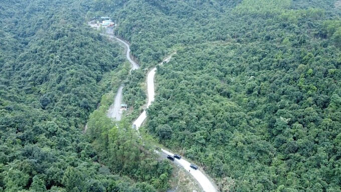 Hiện trạng tuyến đường nối từ quốc lộ 279 tại thôn Bằng Anh, xã Tân Dân, TP Hạ Long (Quảng Ninh) đến trung tâm thị trấn Tây Yên Tử, huyện Sơn Động (Bắc Giang).