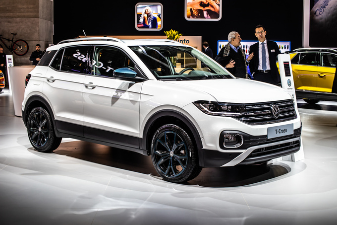 Volkswagen T-Cross dự kiến sẽ về Việt Nam vào đầu tháng 4 tới với 2 phiên bản Elegance và Luxury được nhập khẩu từ Ấn Độ. Ảnh Volkswagen