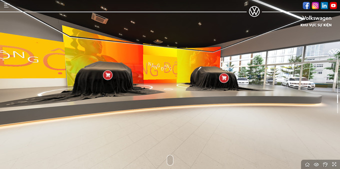 Ngay từ bây giờ, khách hàng trong nước đã có thể đặt hàng mẫu xe đô thị mới này thông qua Showroom ảo. Ảnh Volkswagen