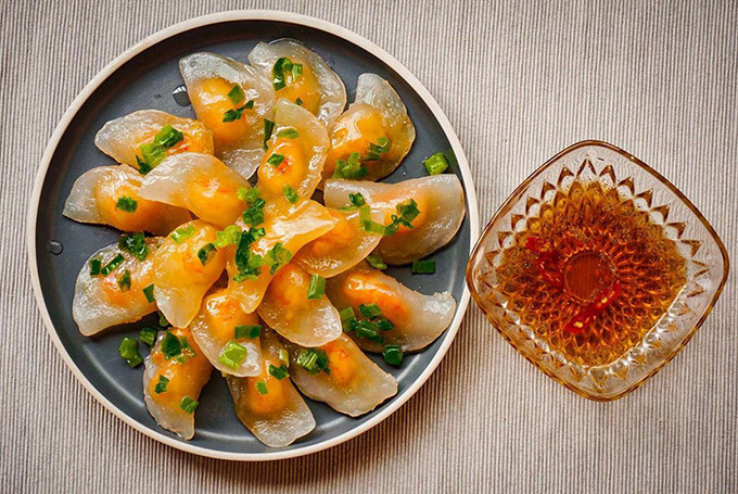 Bánh bột lọc Huế - một trong những ẩm thực bánh truyền thống của Việt Nam. Ảnh VP