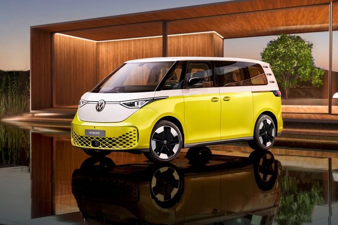 Volkswagen ID.Buzz là mẫu Minivan mới nhất năm 2022 của Volkswagen - tái hiện lại âm hưởng của thập niên 60. Ảnh Volkswagen 