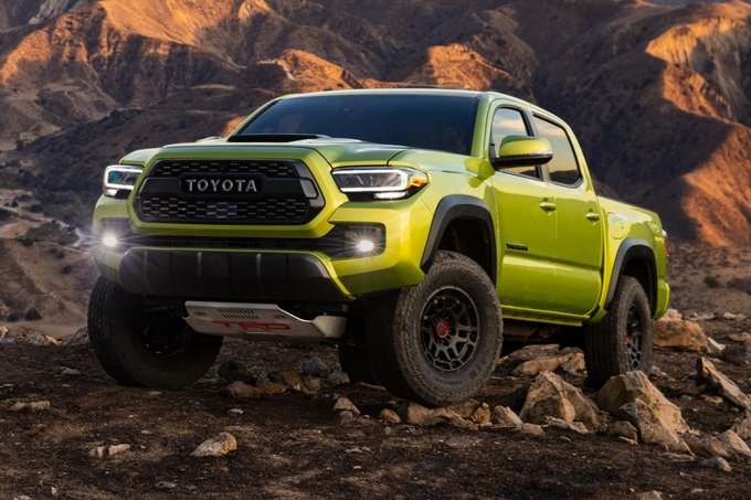 Mẫu xe bán tải Toyota Tacoma TRD Pro 2022. Ảnh Toyota